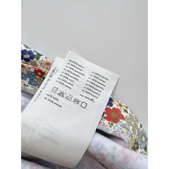 Girls' ARKET Floral Cotton Jersey Relaxed A-Line Tent Dress, Size 6-8Y - Picture 9 of 11